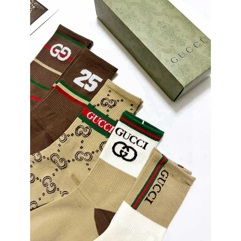 Gucci socks Five pairs per box #A51583