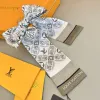 Louis Vuitton Scarf Small scarf decorate the bag scarf strap #A48597