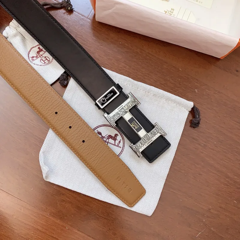 Hermes AAA+ Belts Luxury Design Fashion Original leather  Genuine packaging width:3.8cm #A53980