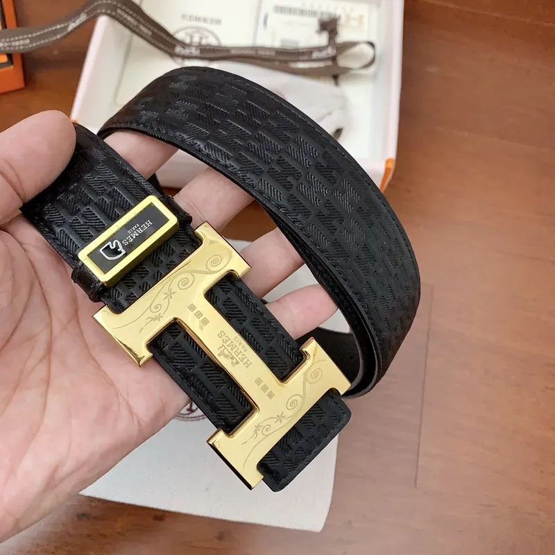 Hermes AAA+ Belts Luxury Design Fashion Original leather  Genuine packaging width:3.8cm #A53982