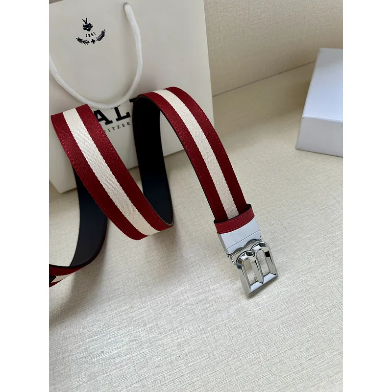 BALLY AAA+ belts width:3.5cm#A51454