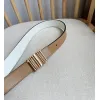 Loewe Leather Belts Luxury Design Fashion Original leather Genuine packaging width:2.8cm #A53997