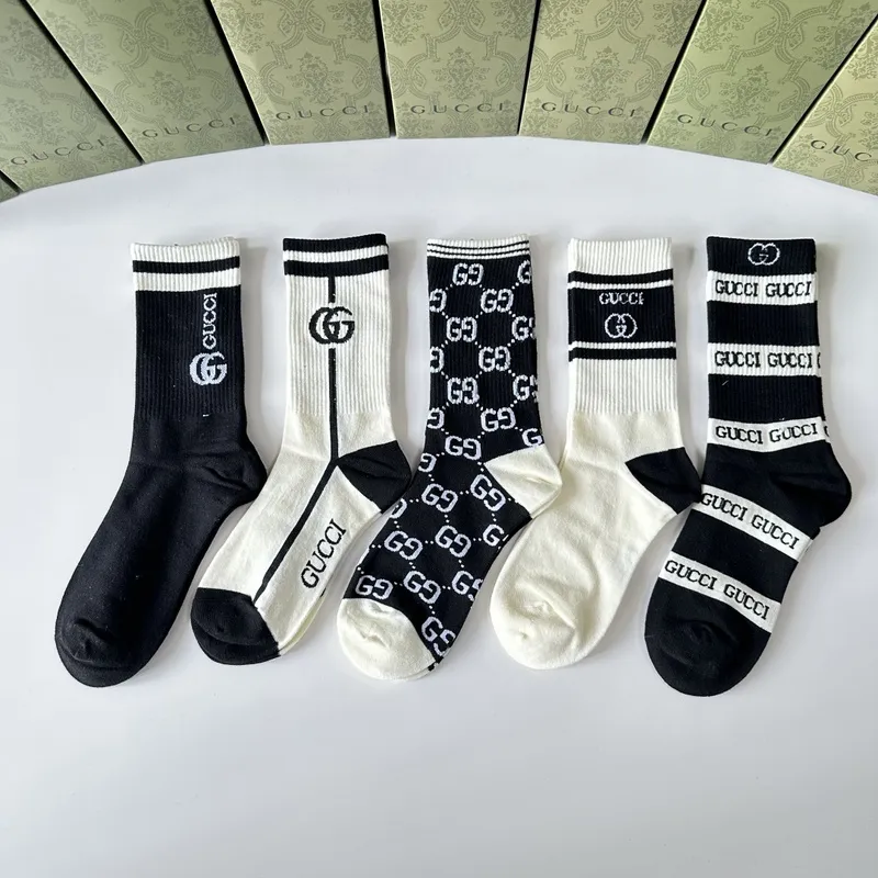 Gucci socks Five pairs per box #A51578