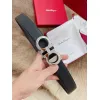Farregemo AAA+ Leather Belts Wide 3.5cm #A33403