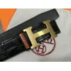 Luxury Design Fashion Original leather Hermes AAA+ Belts Genuine packaging width:3.8cm #A53968