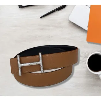 Luxury Design Fashion Original leather Hermes AAA+ Belts Genuine packaging width:3.8cm #A53961