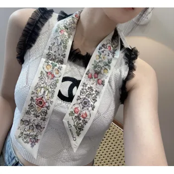 D-ior Scarf Small scarf decorate the bag scarf strap #A48624