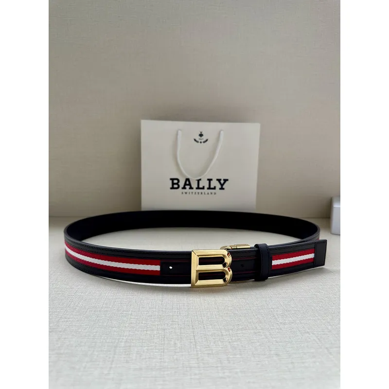 BALLY AAA+ belts width:3.5cm#A51453 BALLY AAA+ belts width:3.5cm#A51453