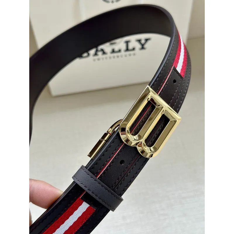 BALLY AAA+ belts width:3.5cm#A51453 BALLY AAA+ belts width:3.5cm#A51453