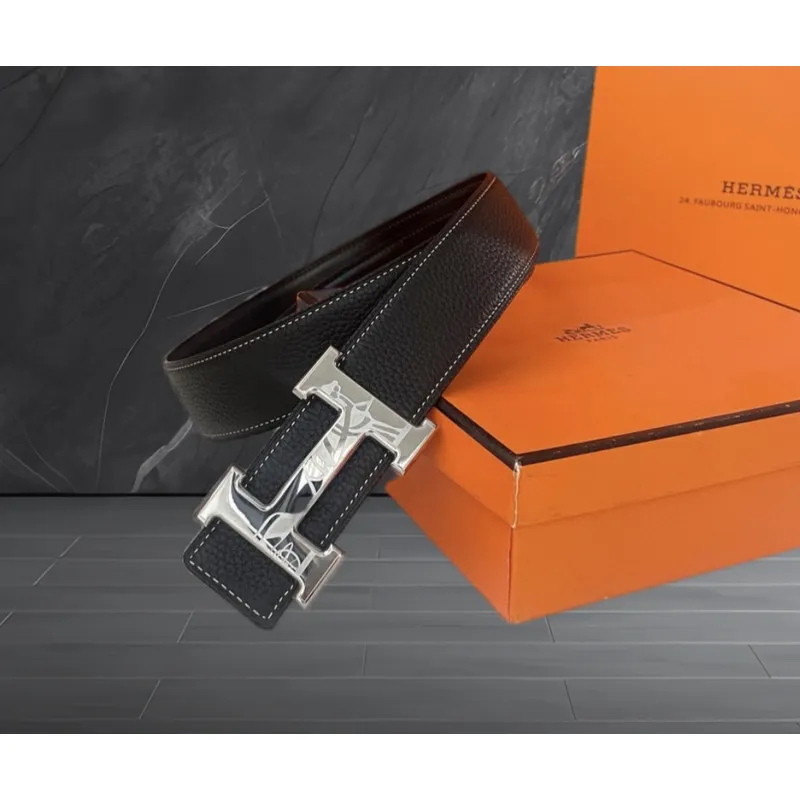 Luxury Design Fashion Original leather  Hermes AAA+ Belts Genuine packaging width:3.4cm #A53971