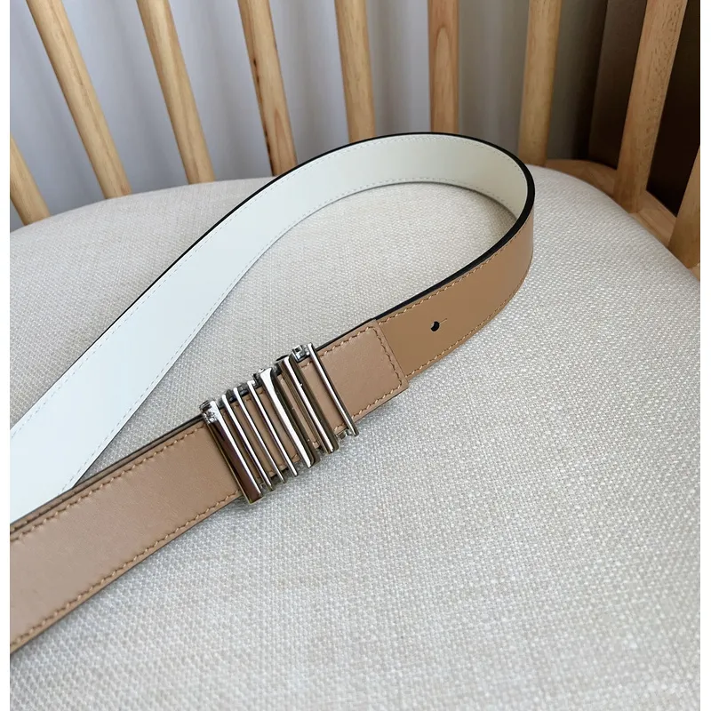 Loewe Leather Belts Luxury Design Fashion Original leather Genuine packaging width:2.8cm #A53997