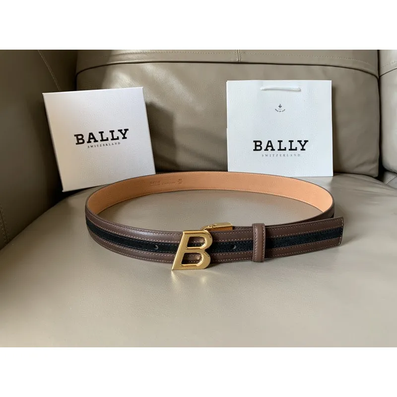 BALLY AAA+ belts width:3.5cm#A51462 BALLY AAA+ belts width:3.5cm#A51462