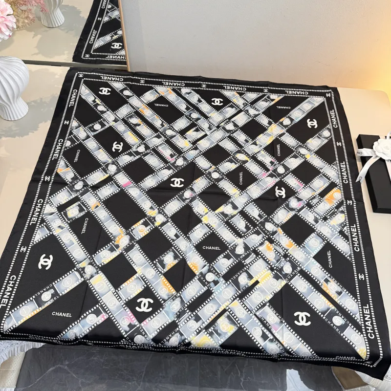 Chanel Designer Style Neck Scarves  Silk Scarves  Shawls  scarf #A63048