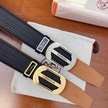 Hermes AAA+ Belts Luxury Design Fashion Original leather  Genuine packaging width:3.8cm #A53983