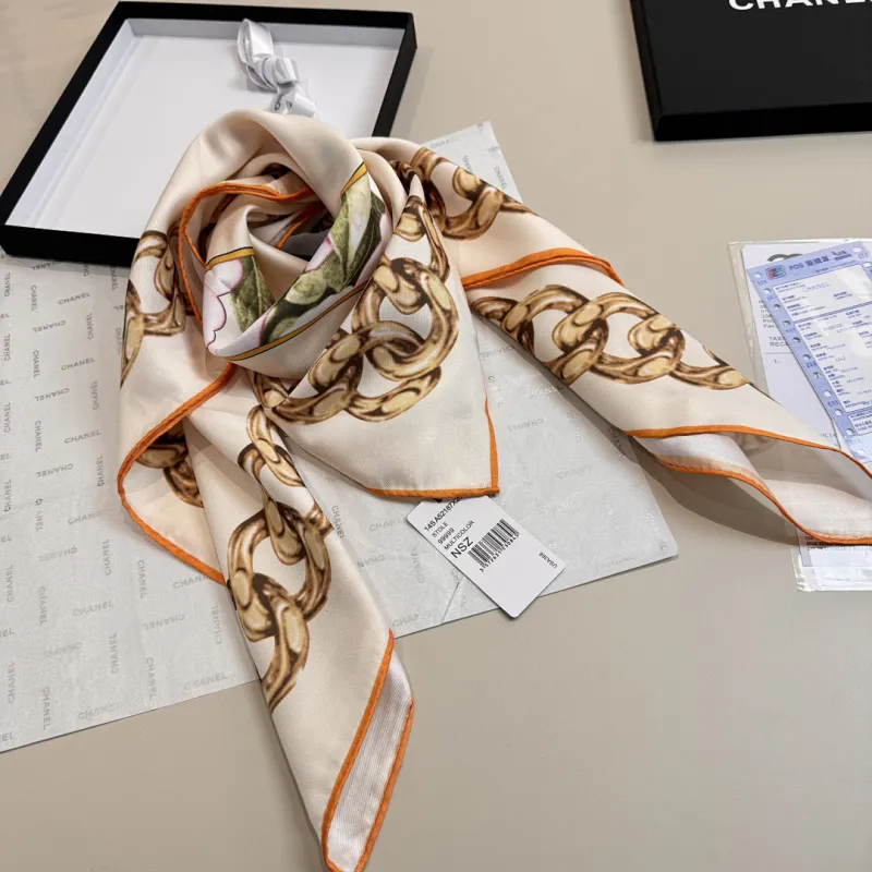 Chanel Designer Style Neck Scarves  Silk Scarves  Shawls  scarf #A63039