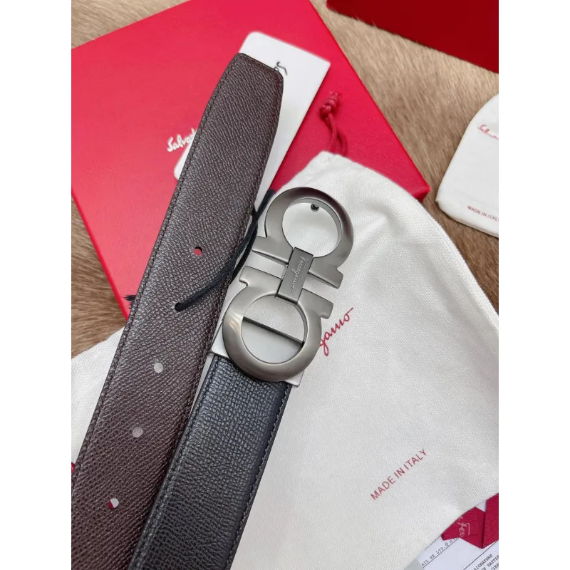 Farregemo AAA+ Leather Belts Wide 3.5cm #A33403