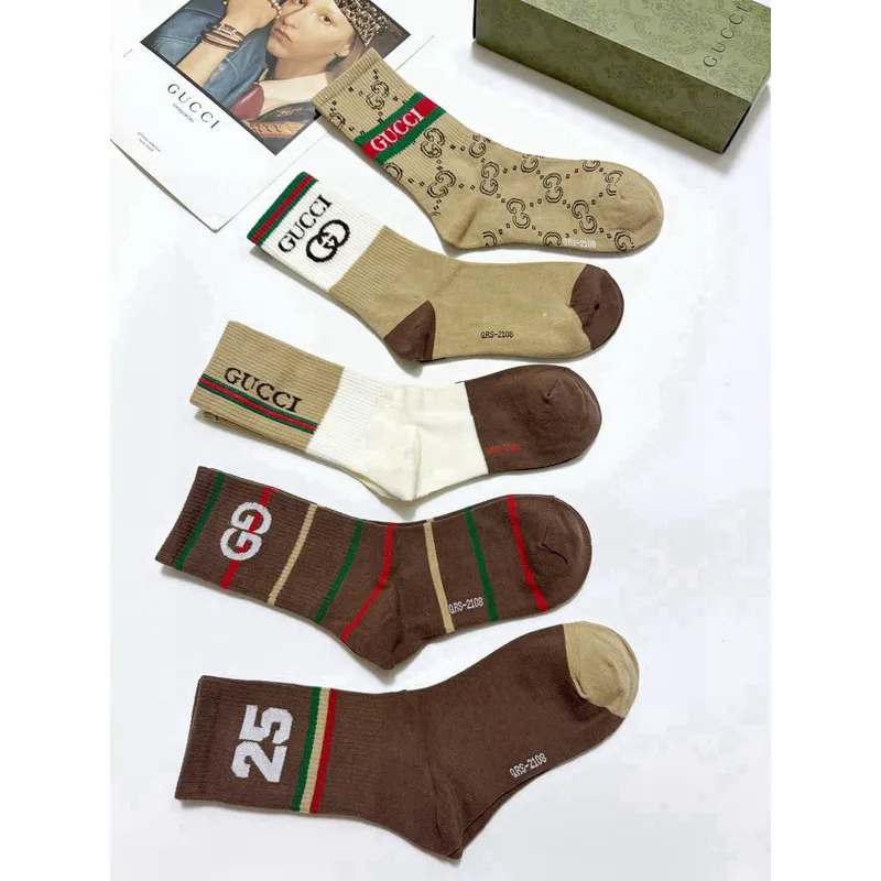 Gucci socks Five pairs per box #A51583
