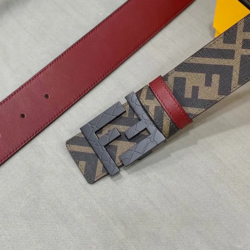 Fendi AAA+ Belts Cuoio Romano Width:4.0cm #A48494 Fendi AAA+ Belts Cuoio Romano Width:4.0cm #A48494