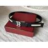 BALLY AAA+ belts width:3.5cm #A51451