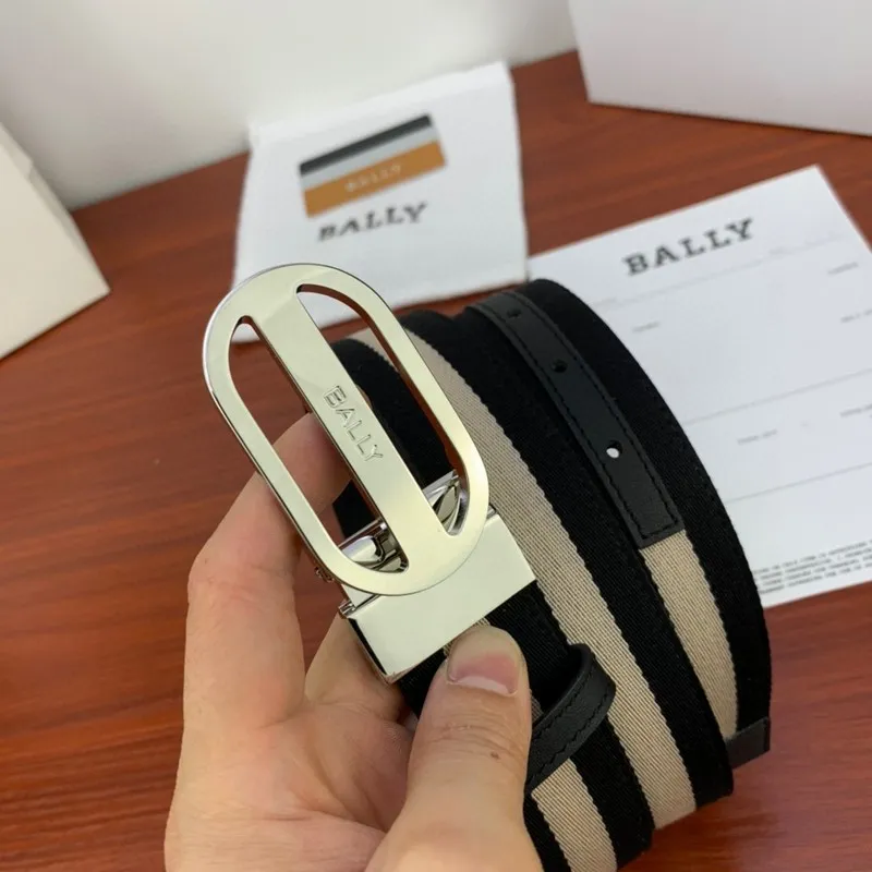 BALLY AAA+ belts width:3.4cm#A51447