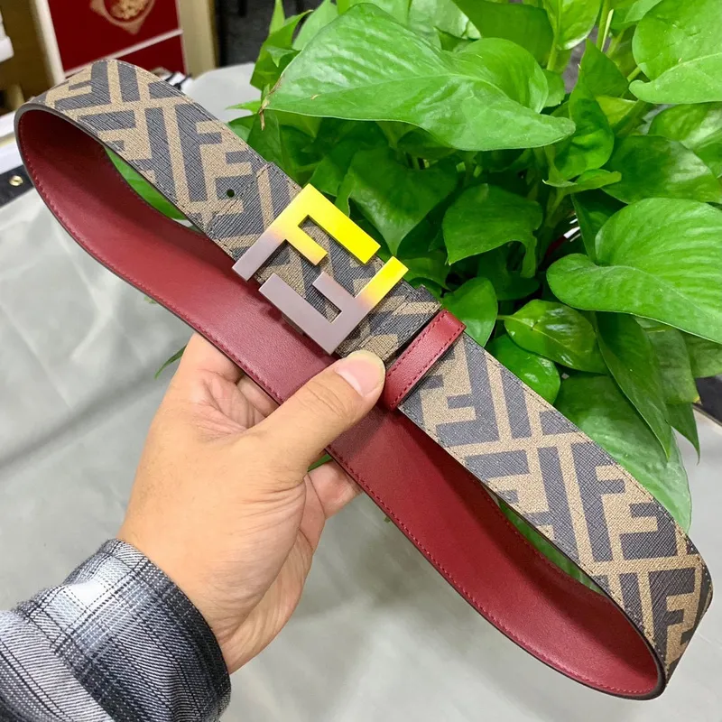 Fendi AAA+ Belts Cuoio Romano Width:4.0cm #A48494 Fendi AAA+ Belts Cuoio Romano Width:4.0cm #A48494