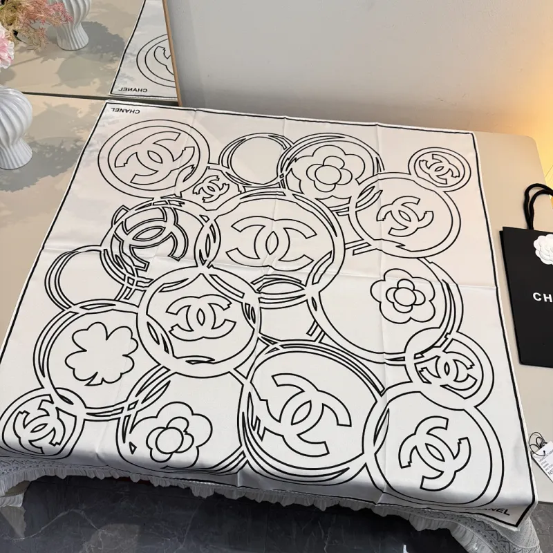 Chanel Designer Style Neck Scarves  Silk Scarves  Shawls  scarf #A63038