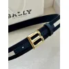 BALLY AAA+ belts width:3.5cm#A51454