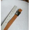 Loewe Leather Belts Luxury Design Fashion Original leather Genuine packaging width:2.8cm #A53998