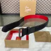 CL Redbottom AAA+ Belt #A50098