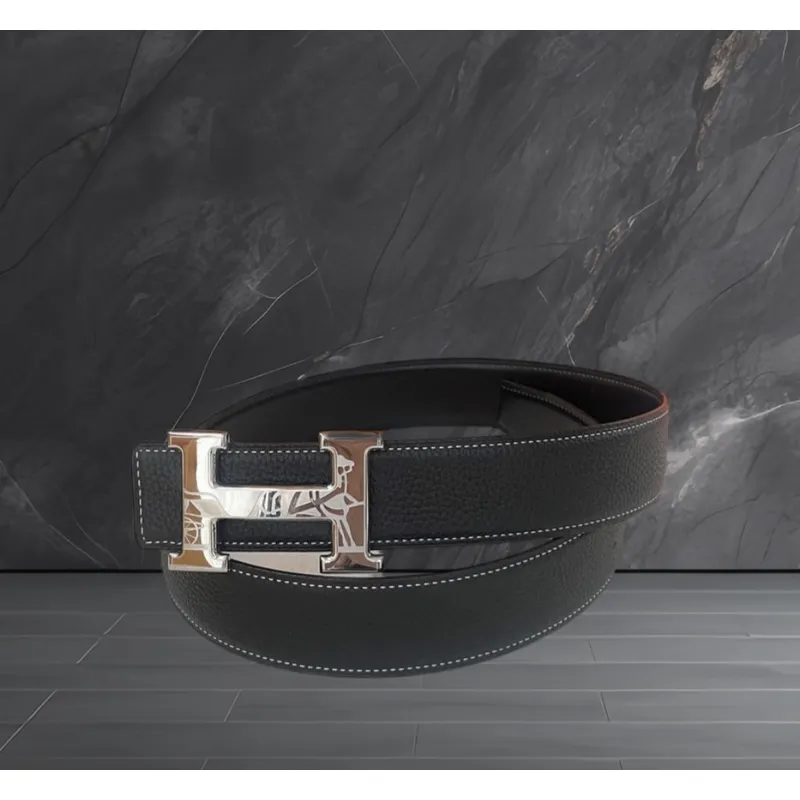 Luxury Design Fashion Original leather  Hermes AAA+ Belts Genuine packaging width:3.4cm #A53971