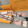 Louis Vuitton Scarf Small scarf decorate the bag scarf strap #A48601