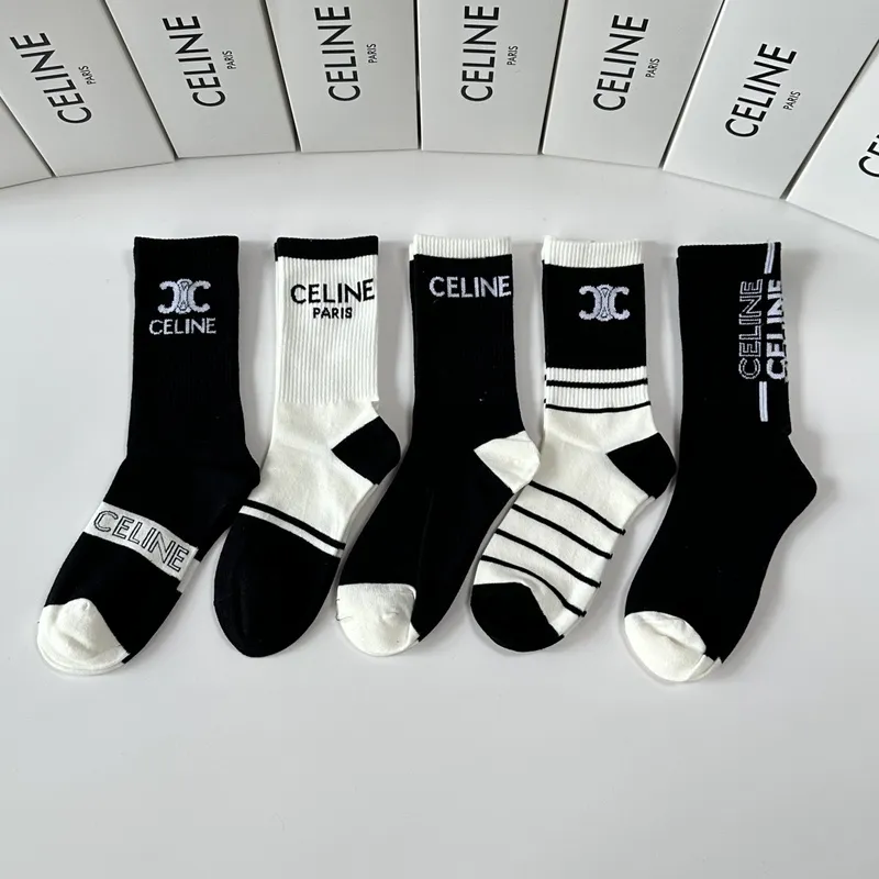 Celine socks Five pairs per box #A51585