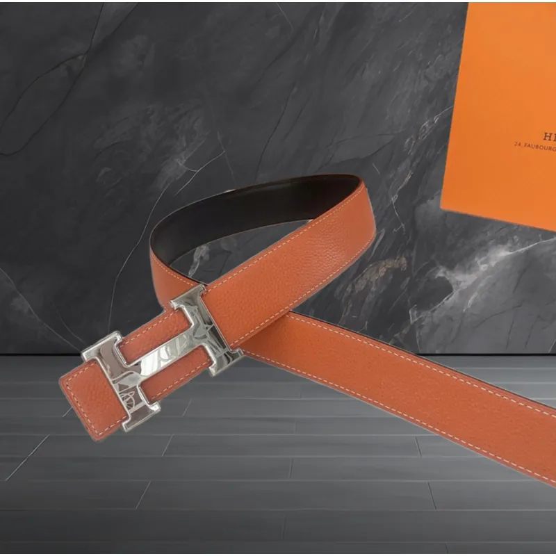 Luxury Design Fashion Original leather  Hermes AAA+ Belts Genuine packaging width:3.4cm #A53971