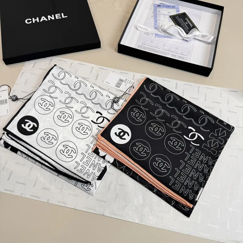 Chanel Designer Style Neck Scarves  Silk Scarves  Shawls  scarf #A63046