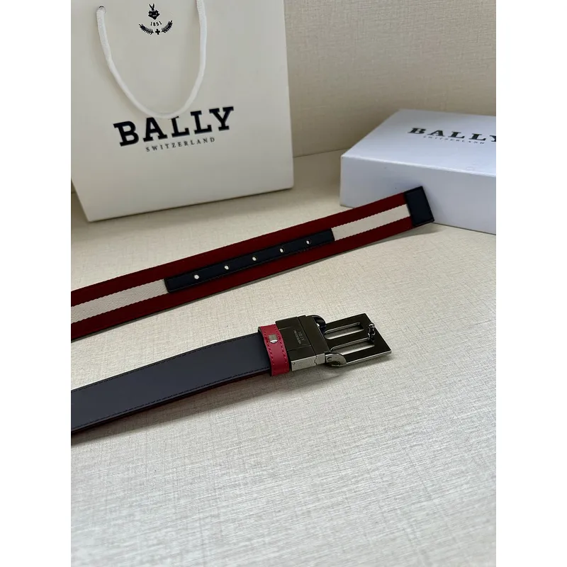 BALLY AAA+ belts width:3.5cm#A51454