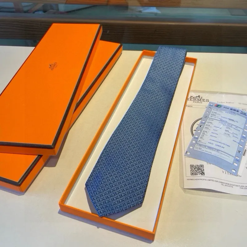 Hermes Neckties #A52497 Hermes Neckties #A52497