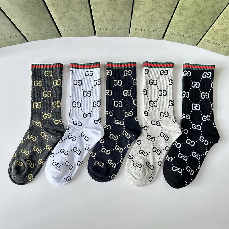 Gucci socks Five pairs per box #A51580