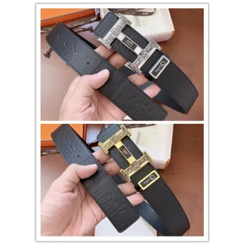 Hermes AAA+ Belts Luxury Design Fashion Original leather  Genuine packaging width:3.8cm #A53979