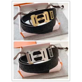 Luxury Design Fashion Original leather Hermes AAA+ Belts Genuine packaging width:3.8cm #A53960