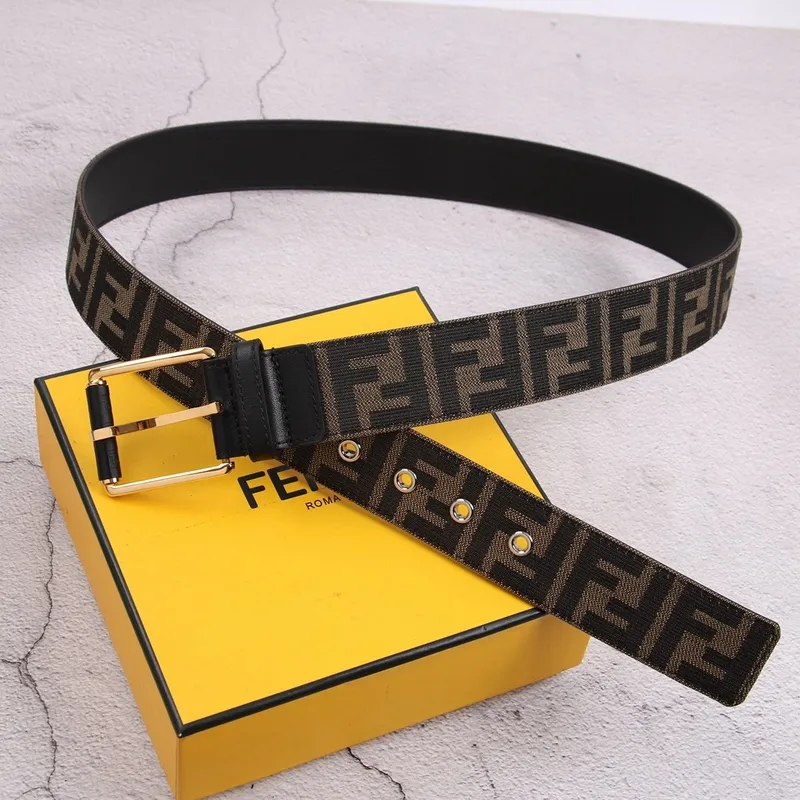 Fendi AAA+ Belts 3.8CM #99905616 Fendi AAA+ Belts 3.8CM #99905616