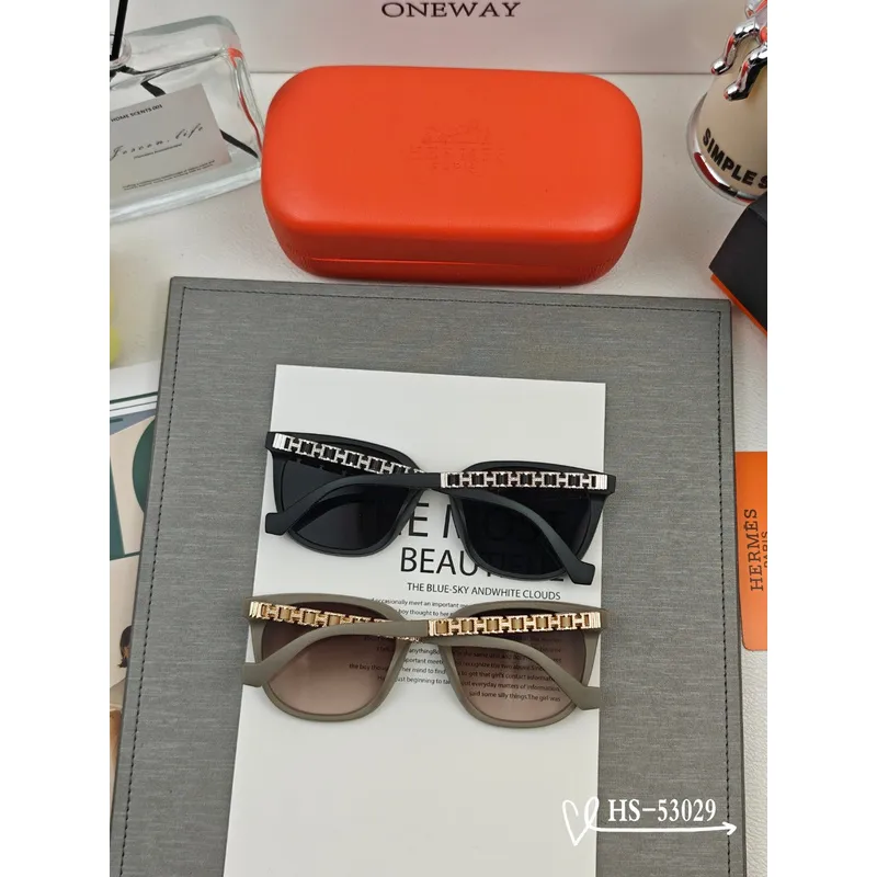 Hermes AAA+ Sunglasses Fashionable luxury outdoor sunglasses #A53453 Hermes AAA+ Sunglasses Fashionable luxury outdoor sunglasses #A53453