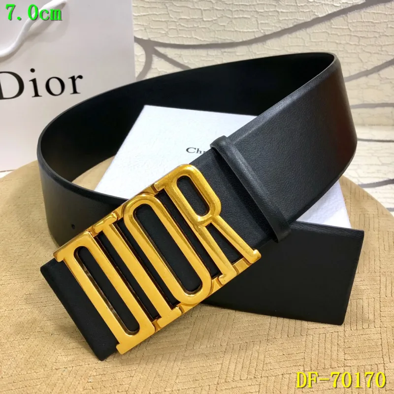 D-ior AAA+ 2019 Leather belts 7CM #9124215