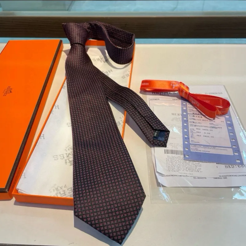 Hermes Neckties #A52495 Hermes Neckties #A52495
