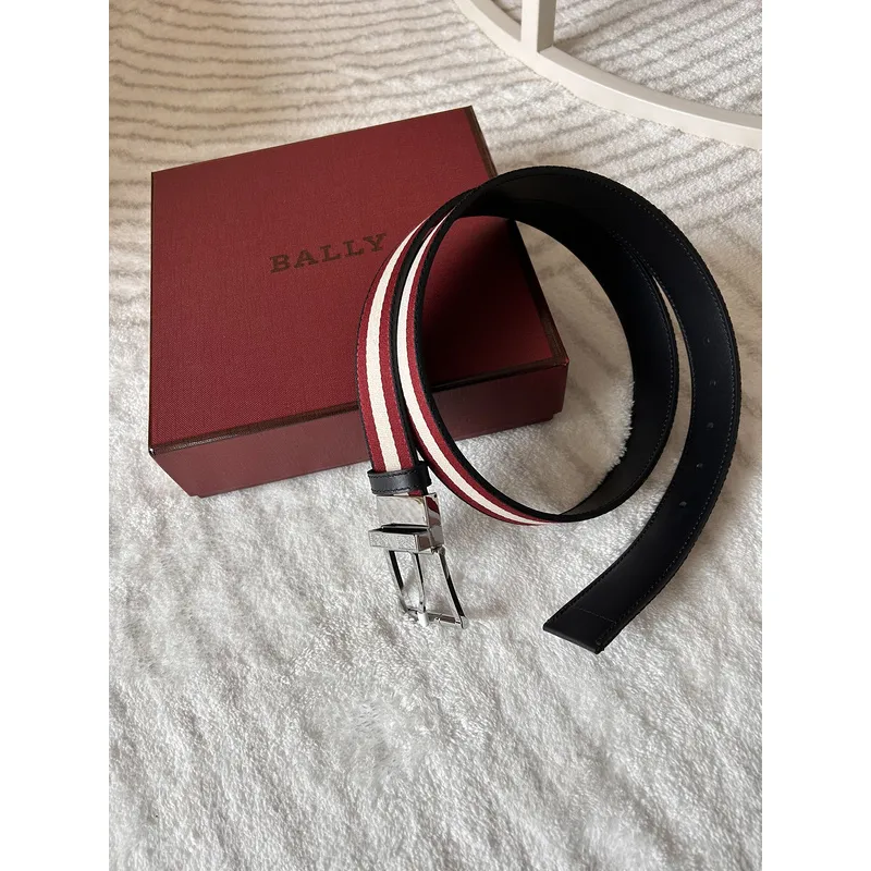 BALLY AAA+ belts width:3.5cm#A51449 BALLY AAA+ belts width:3.5cm#A51449