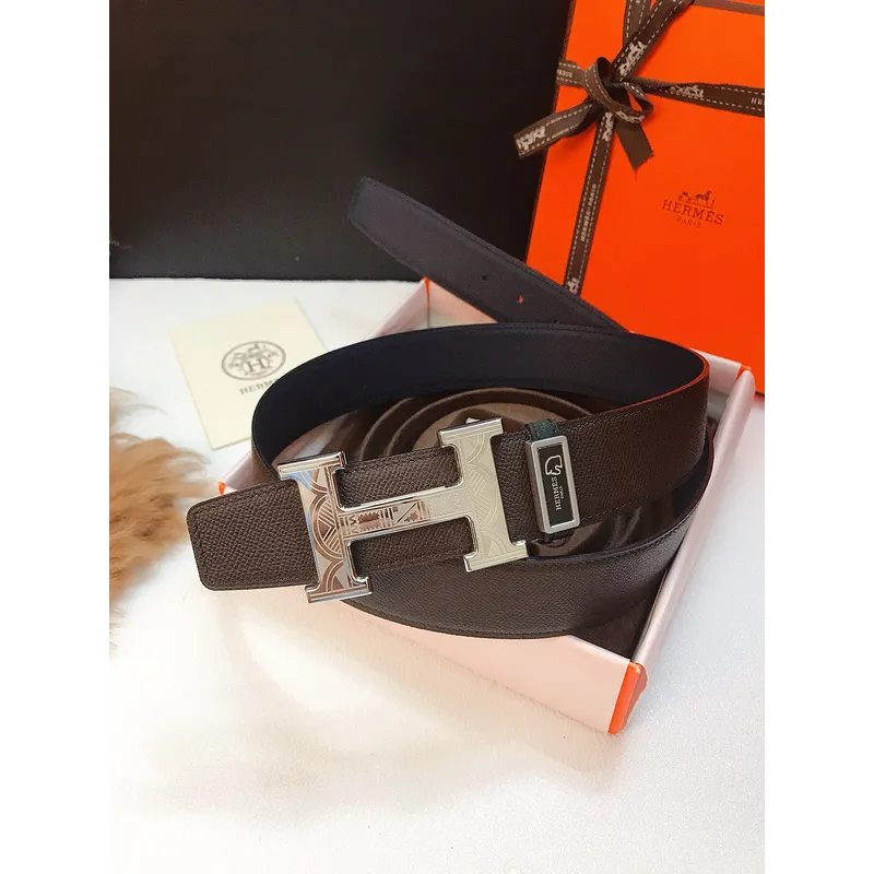Luxury Design Fashion Original leather Hermes AAA+ Belts Genuine packaging width:3.8cm #A53964
