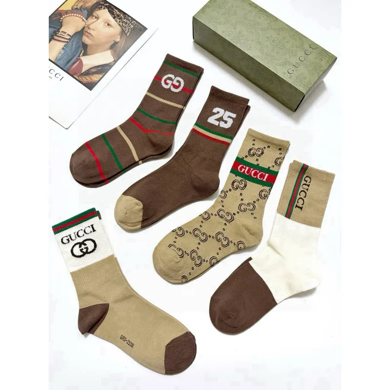 Gucci socks Five pairs per box #A51583