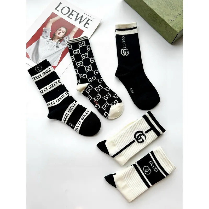 Gucci socks Five pairs per box #A51582