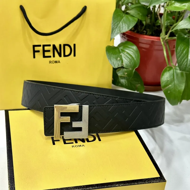 Fendi AAA+ Leather Belts Wide 4cm #A33416