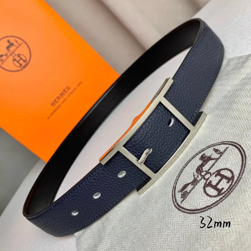 Hermes AAA+ Belts Luxury Design Fashion Original leather  Genuine packaging width:3.2cm #A53975