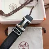 Hermes AAA+ Belts Luxury Design Fashion Original leather  Genuine packaging width:3.8cm #A53981